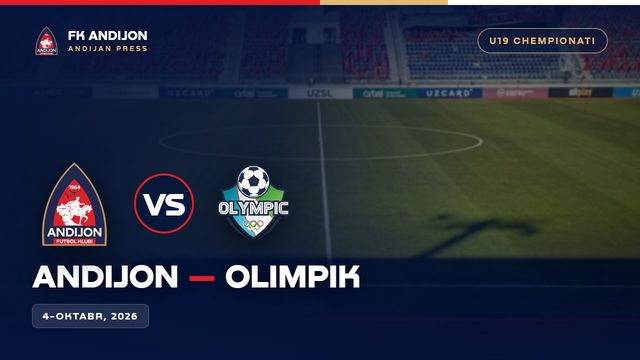 ANDIJON U 19 - OLIMPIK U 19